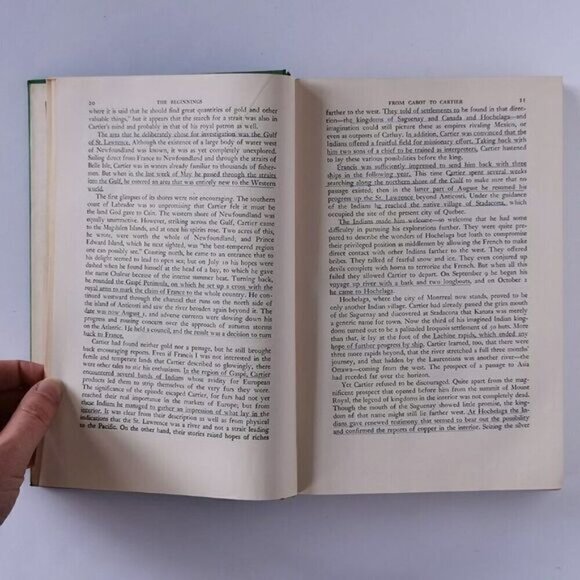 1956 Canada Political Social History Textbook - Canadian Schools Green Book - Picture 8 of 10